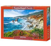 Castorland - Puzzle Costa di Big Sur, California, USA - 2000 Pezzi