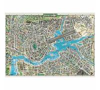 Heye HEY29844 Puzzle 2000 pz - City of Pop, Map Art