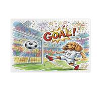 Puzzle 2026 a forma di cane Cocker Spaniel per adulti, 1000 pezzi, puzzle in legno per partita del cucciolo di tiro, decorazioni sportive per l'intrattenimento domestico