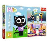 Trefl - Puzzle Le avventure del gattino Milo 24 maxi - 1-39 Pezzi