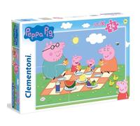 Clementoni - Puzzle 24 maxi: Peppa Piglet - 1-39 Pezzi