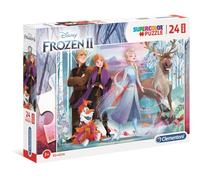 Puzzle 24 pezzi Maxi Super Color Frozen 2