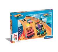 Puzzle 24 pz Maxi Super Color 3-5a (62x42cm) HOT WHEELS 28523