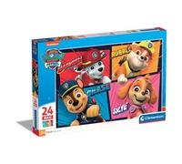 Clementoni - Puzzle Collage dei Paw Patrol 24 maxi - 1-39 Pezzi