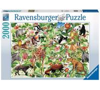 Puzzle 2D 2000 pezzi Giungla