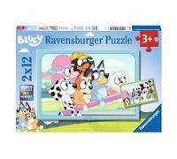 Puzzle 2x12 pz 36m+ (26x18cm) BLUEY 05693