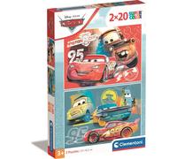 Puzzle Auta CLEMENTONI 2x20 pezzi