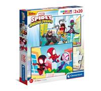 Puzzle 2x20 pezzi MARVEL Spidey e i suoi fantastici amici