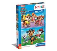 Clementoni - Puzzle 2x20 Paw Patrol: Dobrodružstvo - 40-99 Pezzi