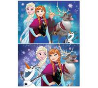 Puzzle 2x24 elementi Frozen Amici