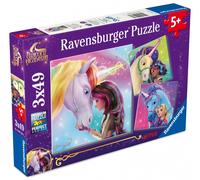 Puzzle 3×49 pezzi RAVENSBURGER - UNICORN ACADEMY (Accademia degli unicorni)