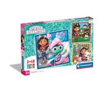 Puzzle Clementoni Casa Magica di Gabby 3x48 Pezzi