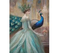 Puzzle 30 Pezzi Adulti Palazzo della Principessa del Pavone, Fai da Te puzzle difficili adulti 30 pezzi 25x20cm, Intrattenimento Creativo, Divertimento, Gioco di Abilità per Tutta la Famiglia