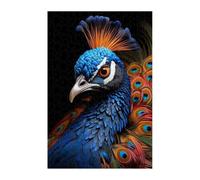 Puzzle 30 Pezzi, Pavone Animale Puzzles, Puzzle Impossibile Gioco Logici Sfida Difficile Puzzles 30 Pezzi per Adulti