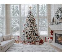 Puzzle 30 Pezzi-Puzzle Adatti ad Adulti e Tutte le Età, Jigsaw Bianco, Jigsaw Albero Di Natale, Divertimento Per Adulti, Made In China, Istruzione Giocattolo di Sfida Giocoo, Della Casa Regalo Y-4