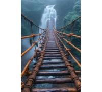 Puzzle 30 Pezzi, Puzzle per Adulti Ponte Cascata 25x20 cm, Impossibile Difficile Puzzles Impegnativo Come Regalo e Decorazione per Pareti