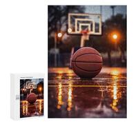 Puzzle 300 PCS Basketball Nostalgia Puzzle Per Adolescenti Giochi Rilassanti Sfida Difficile Regali Unici Per Compleanno E Natale 300 PCS