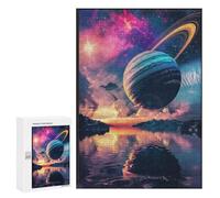 Puzzle 300 PCS Fantasy Galaxy Reflections -3 Puzzle Per Adulti Schema Di Assemblaggio Sfida Educativa Regali Di Compleanno E Unici 300 PCS