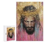 Puzzle 300 PCS Golden Crown Abstract Artwork Puzzle Per Adolescenti Migliorano La Memoria Difficili E Stimolanti Rompicapo Giochi Per Famiglie 300 PCS