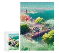 Puzzle 300 PCS Per Adolescenti Cloud Cityscape A Futuristic Vision Puzzle Per Adulti Giochi Rilassanti Perfetto Per Decorare E Regalare A Tutta La Famiglia 300 PCS