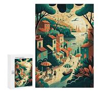 Puzzle 300 PCS Per Adolescenti Dreamy Countryside Puzzle Per Adulti Giochi Per Famiglie Regalo Di Compleanno Regalo Di Compleanno Unico 300 PCS