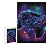 Puzzle 300 PCS Per Adolescenti Galactic Gaming Controller Puzzle Per Adolescenti Migliora La Memoria Difficile Da Completare Divertimento in Famiglia E Serata Di Giochi 300 PCS