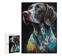 Puzzle 300 PCS Per Adolescenti German Shorthaired Pointer Puzzle Per Adulti Giochi Rilassanti Decorazione Per La Casa Regali Unici Per Compleanno E Natale 300 PCS