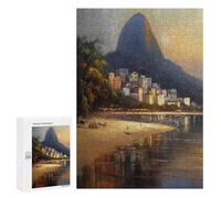 Puzzle 300 PCS per Adolescenti Rio De Janeiro Art Puzzle per Adulti Gioco Pratico Ma Divertente E Divertente Regalo Di Compleanno, Regali, 300 PCS