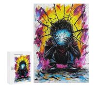 Puzzle 300 PCS Per Adolescenti Shattered Reflections - Surreal Expressionist Art Puzzle Per Adulti Giocattoli Antistress Decorazione Perfetta Regali Per La Riduzione Dello Stress 300 PCS