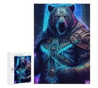Puzzle 300 PCS Per Adolescenti Steampunk Bear Armor Puzzle Per Adulti Giochi Rilassanti Perfetto Per Decorare E Regalare A Tutta La Famiglia 300 PCS