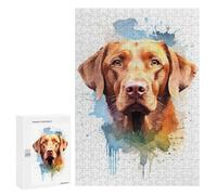 Puzzle 300 PCS Per Adulti Chesapeake Bay Retriever Puzzle Antistress Giocattoli Antistress Per Divertimento in Famiglia Regali Per La Riduzione Dello Stress 300 PCS