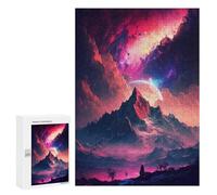 Puzzle 300 PCS Per Adulti Galactic Mountain Majesty -1 Puzzle Per Adulti Giochi Divertenti Analisi E Logica Regali Unici Per Compleanni 300 PCS