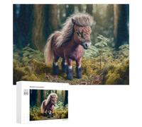 Puzzle 300 PCS Per Adulti Magical Forest Pony Adventure Puzzle Per Adulti Giochi Rilassanti Analisi E Logica Riduzione Dello Stress Regali 300 PCS