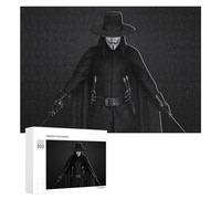 Puzzle 300 PCS Per Adulti V for Vendetta The Iconic Mask Unveiled Puzzle Per Adulti Giochi Rilassanti Analisi E Logica Riduzione Dello Stress Regali 300 PCS