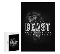 Puzzle 300 PCS You Gotta Be A Beast Puzzle Per Adulti Che Migliorano La Memoria, Impegnativi Da Completare, Regali Di Natale E Compleanno 300 PCS