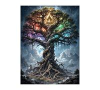 Puzzle 300 Pezzi, Albero della Vita Fantasy Puzzles, Gioco Educativo Sviluppare Osservazione e Logica, Puzzle 300 Pezzi per Adulti