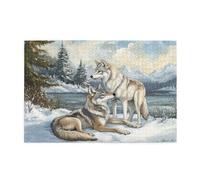 Puzzle 300 Pezzi, Animale Puzzle Arte 40x28cm Jigsaw Grandi Dimensioni per Adulti, Jigsaw Giochi Intrattenimento Creativo, Classici Gioco Familiare per Decorazione Parete, Regalo Donna Animale p-1459