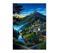 Puzzle 300 Pezzi, Campagna Nella Giungla Puzzles, Puzzle Impossibile Gioco Logici Sfida Difficile Puzzles 300 Pezzi per Adulti