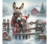 Puzzle 300 Pezzi Cavallo da fattoria, puzzle per Adulti 300 pezzi 35x35cm, Puzzles Giochi Rilassamento e Intelligence, puzzles Classici per Gioco Familiare, Festa Aziendale, Regalo Natale