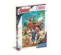 Puzzle 300 pezzi Clementoni Supercolor Marvel The Avengers 48,5 x 33,5 cm Ritratto Multicolore - Nouvo