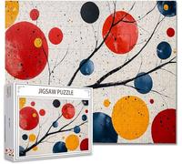 Puzzle 300 Pezzi colore Impossibili Puzzle Gigante Adulti Difficili Wooden Jigsaw Arte, Possono Stimolare Pensiero Delle Persone Con Poster Incluso, Regalo per Uomini Donne e Anziani 38x26cm I-8