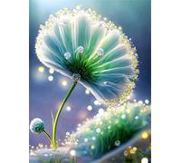 Puzzle 300 pezzi, Fiore Verde Puzzle Classici per Adulti, Giocattoli di Gioco Impegnativi, puzzle Impossibile, Puzzles per Gioco Familiare, Regalo per Amore e Amico 38 x 26 cm