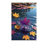 Puzzle 300 Pezzi, Foglia D'Acero Lago Puzzles, Puzzle Impossibile Gioco Logici Sfida Difficile Puzzles 300 Pezzi per Adulti