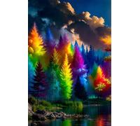 Puzzle 300 Pezzi Giungla Colorata Gioco Educativo Sfida Impossibile Divertente Adatto Come Decorazione da Parete e Regalo Puzzle Classici 300 Pezzi 38 x 26 cm