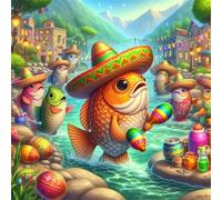 Puzzle 300 Pezzi Koi strano, Impossible puzzle Per Adulti 300 pezzi, DIY Puzzles Colorato 35x35cm, Rompicapo adulti E Ragazzi, Gioco Giocattolo per la Famiglia