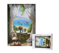 Puzzle 300 Pezzi Oceano Puzzle Paesaggio Grandi Dimensioni per Adulti Con Scatola di Imballaggio e Immagini di Riferimento,Divertenti Giochi per Tutta la Famiglia,Come Regalo per Amici 2T-1538