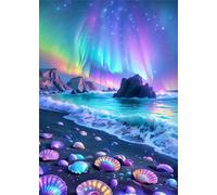 Puzzle 300 Pezzi Onde Dell'Aurora, Puzzle Impegnativo, Giochi Rilassamento e Intelligence, Regalo Bambino e Bambina, 40x28 cm