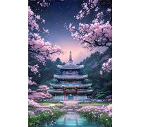 Puzzle 300 Pezzi per Adulti Albero dell'Architettura Antica, Intrattenimento Creativo, Divertimento, puzzle 300 pezzi Arte, Idea Regalo per Amore e Amico