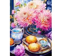 Puzzle 300 Pezzi per Adulti Dolci floreali, Intrattenimento Creativo, puzzle Divertenti Uomo e Donna, Gioco Giocattolo per la Famiglia, Colorato impegnativo per adulti