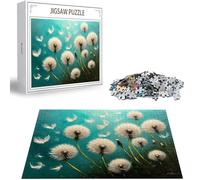 Puzzle 300 Pezzi per Adulti e Bambini Puzzle Astratto Puzzles Classiques, Dente di leone Jigsaw Giochi Rilassamento e Intelligence, Idea Regalo Donna, Consigliato a Partire dai 14 Anni 52x38cm D-60